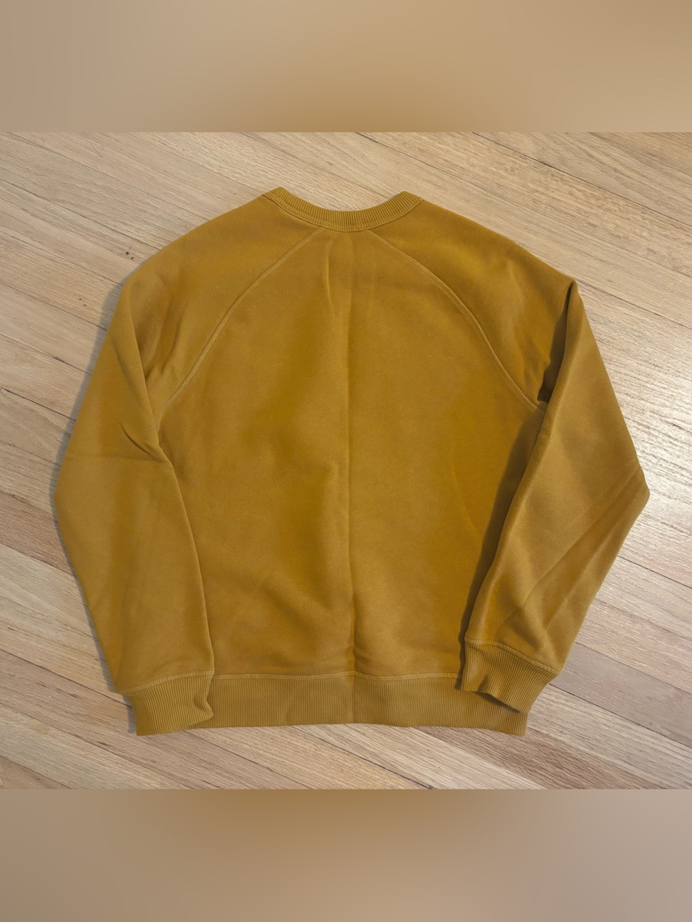 REI Mustard Crewneck Pullover Sweatshirt | Size Small - Picture 3 of 3